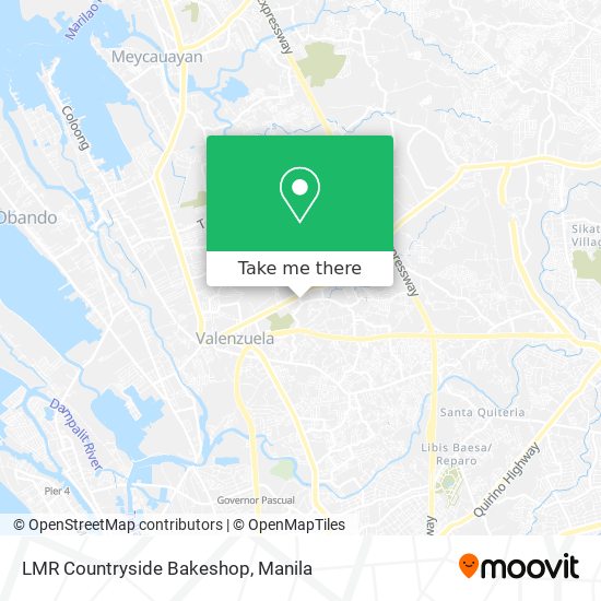 LMR Countryside Bakeshop map