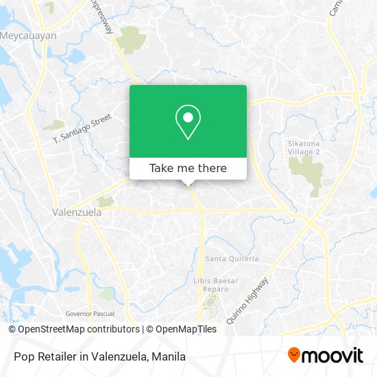 Pop Retailer in Valenzuela map