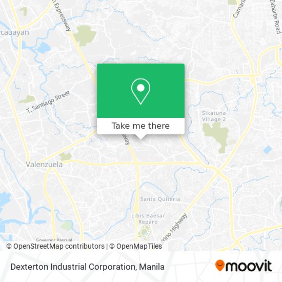 Dexterton Industrial Corporation map