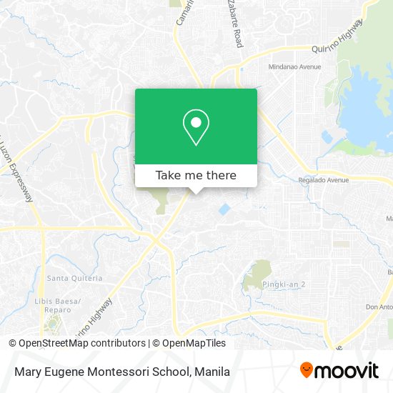 Mary Eugene Montessori School map