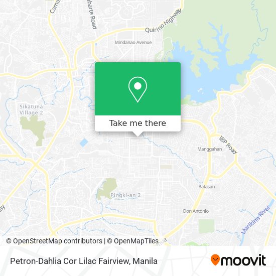 Petron-Dahlia Cor Lilac Fairview map