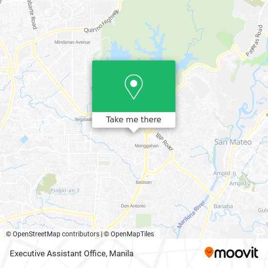 Executive Assistant Office map