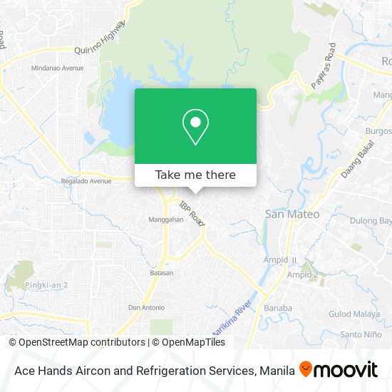Ace Hands Aircon and Refrigeration Services map