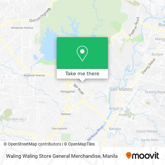 Waling Waling Store General Merchandise map