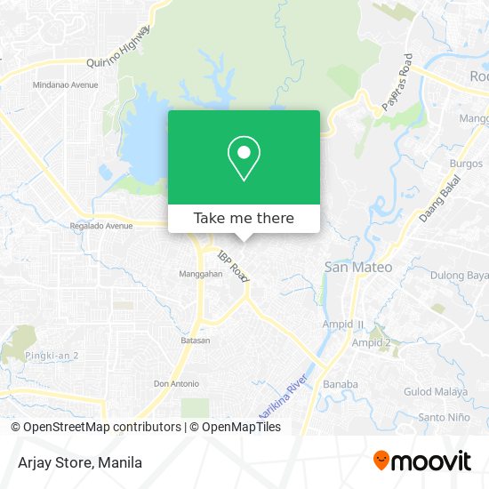 Arjay Store map