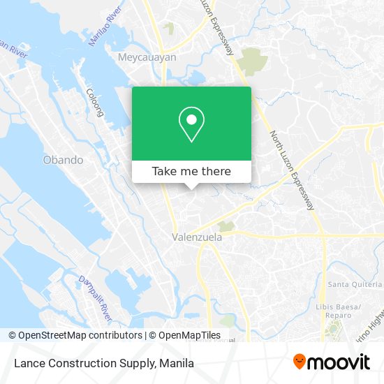Lance Construction Supply map
