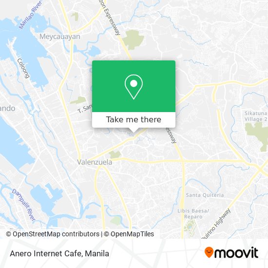 Anero Internet Cafe map