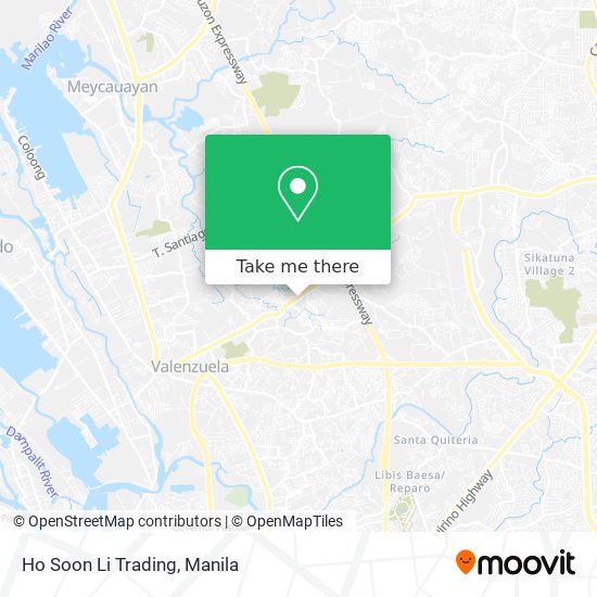 Ho Soon Li Trading map