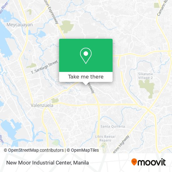 New Moor Industrial Center map