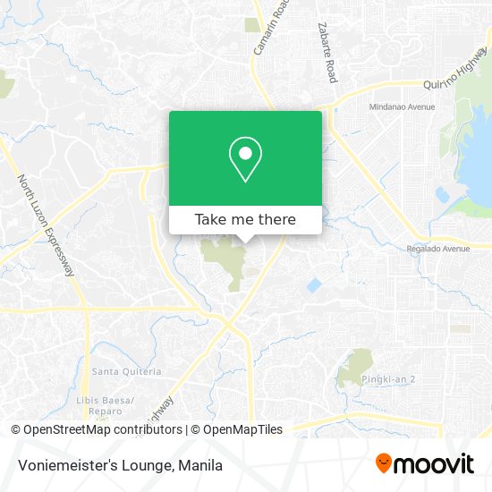 Voniemeister's Lounge map