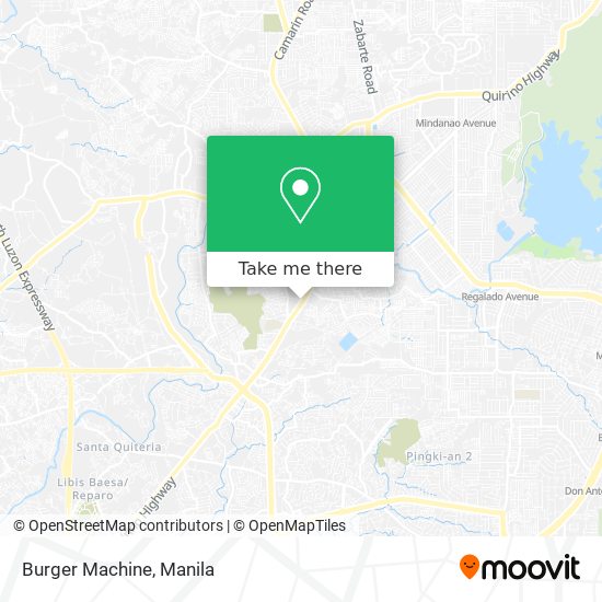 Burger Machine map