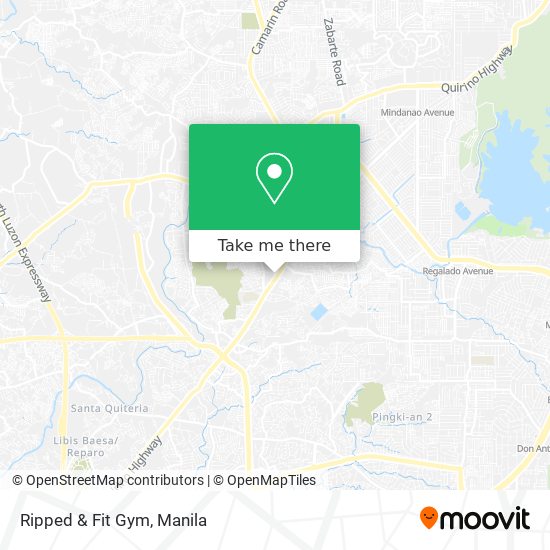 Ripped & Fit Gym map