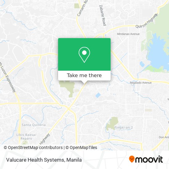 Valucare Health Systems map