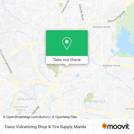 Daisy Vulcanizing Shop & Tire Supply map