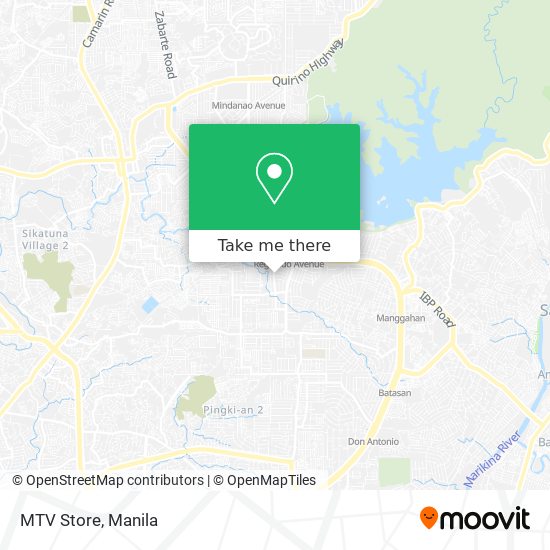 MTV Store map