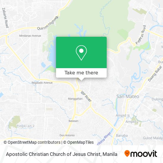 Apostolic Christian Church of Jesus Christ map