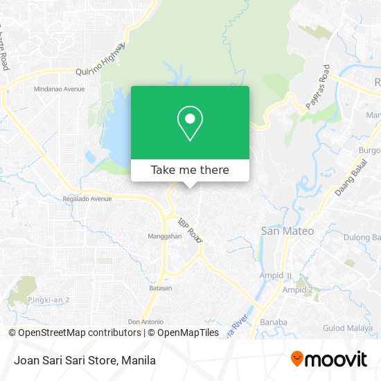 Joan Sari Sari Store map