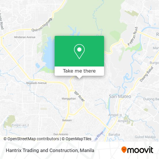 Hantrix Trading and Construction map