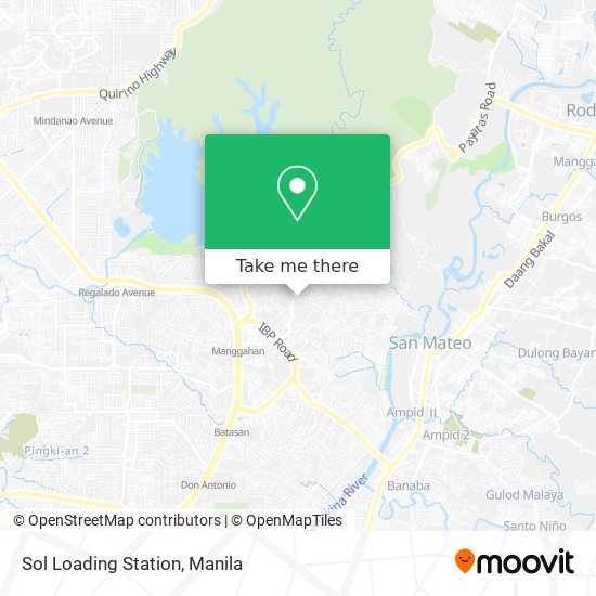 Sol Loading Station map