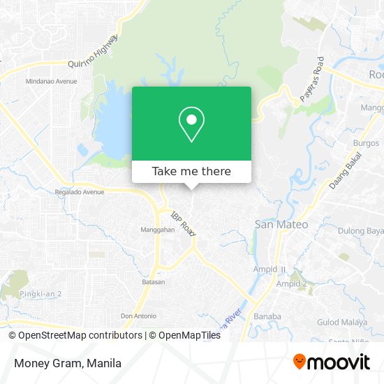 Money Gram map