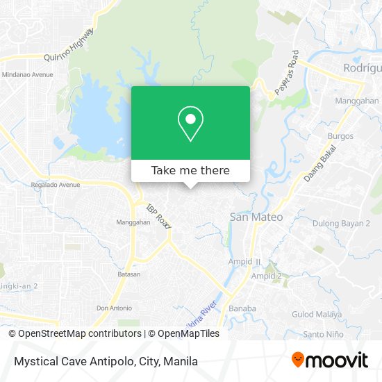 Mystical Cave Antipolo, City map