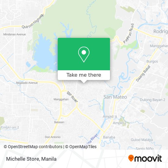 Michelle Store map