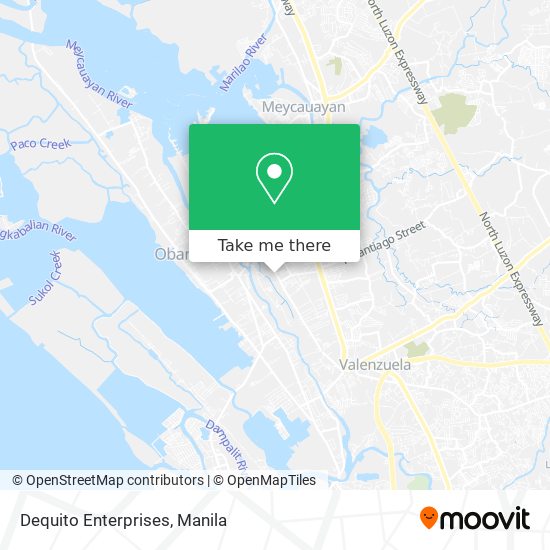 Dequito Enterprises map