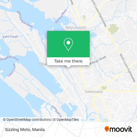 Sizzling Moto map