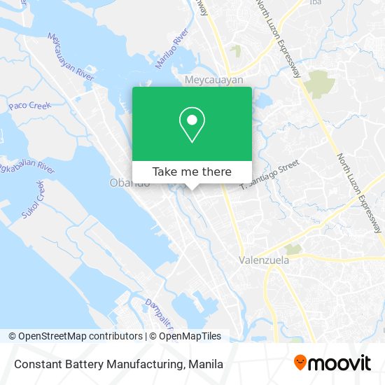 Constant Battery Manufacturing map