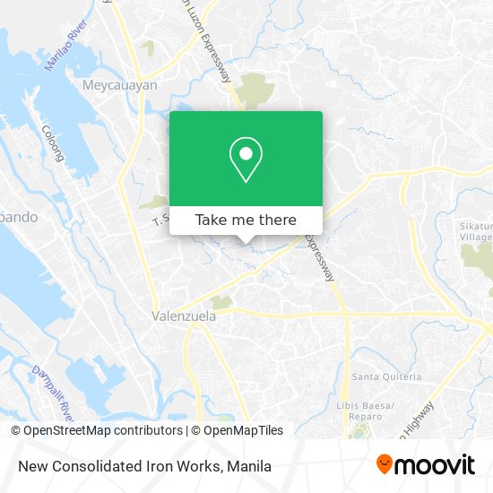 New Consolidated Iron Works map
