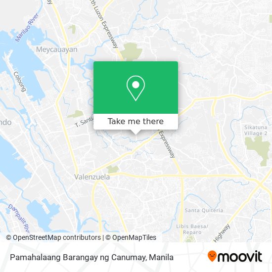 Pamahalaang Barangay ng Canumay map