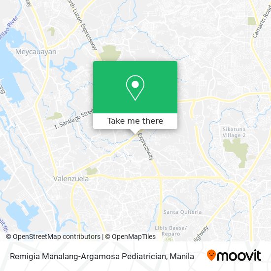 Remigia Manalang-Argamosa Pediatrician map