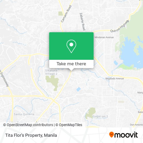 Tita Flor's Property map