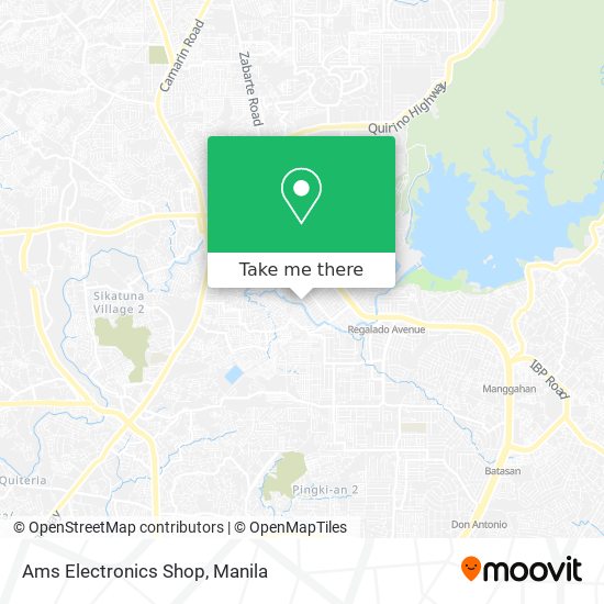 Ams Electronics Shop map