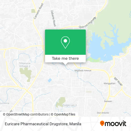 Euricare Pharmaceutical Drugstore map