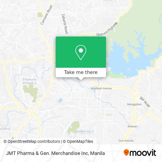 JMT Pharma & Gen. Merchandise Inc map