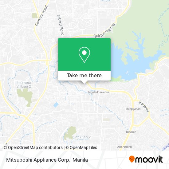 Mitsuboshi Appliance Corp. map