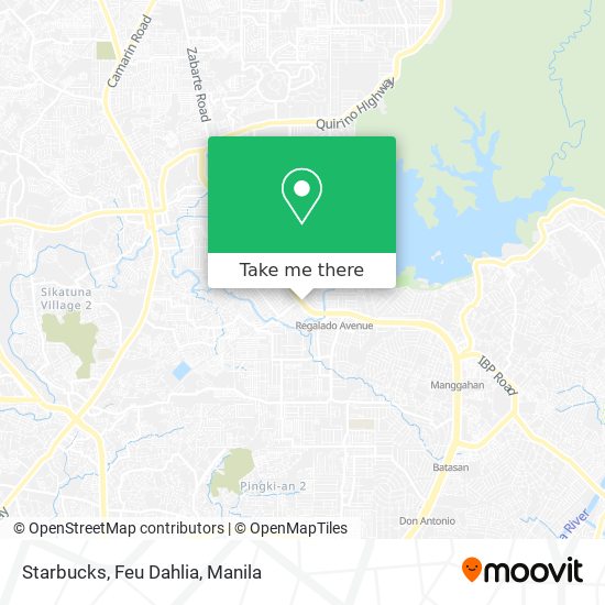 Starbucks, Feu Dahlia map