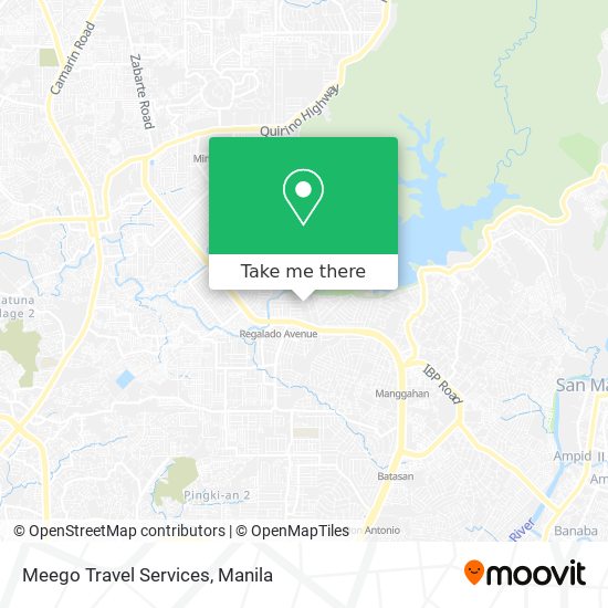 Meego Travel Services map