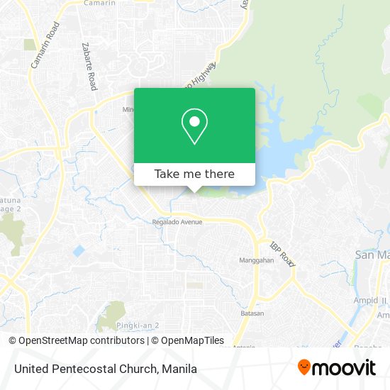United Pentecostal Church map