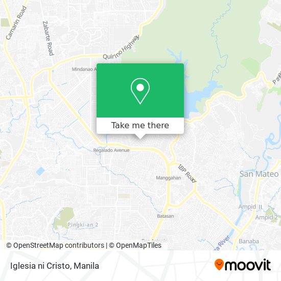 Iglesia ni Cristo map