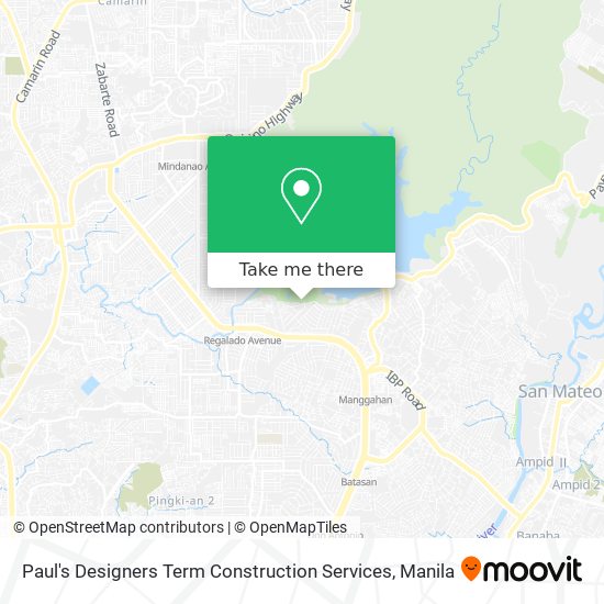 Paul's Designers Term Construction Services map