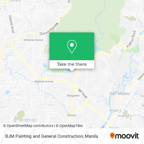 BJM Painting and General Construction map