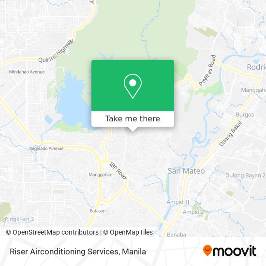 Riser Airconditioning Services map