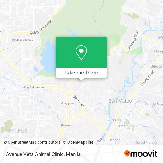 Avenue Vets Animal Clinic map