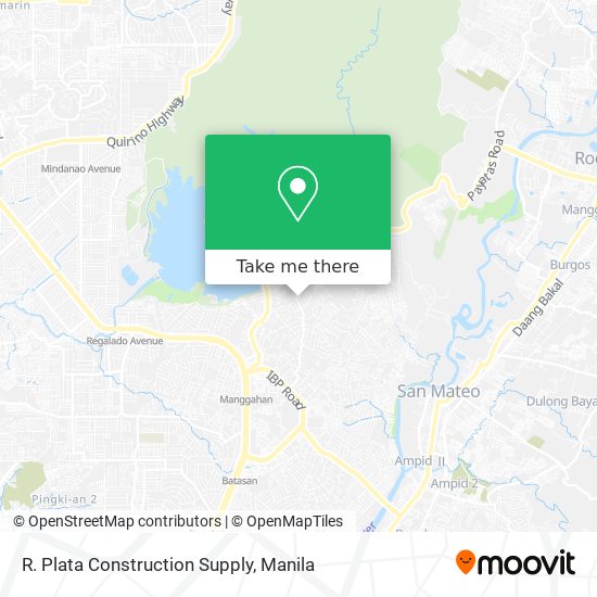 R. Plata Construction Supply map