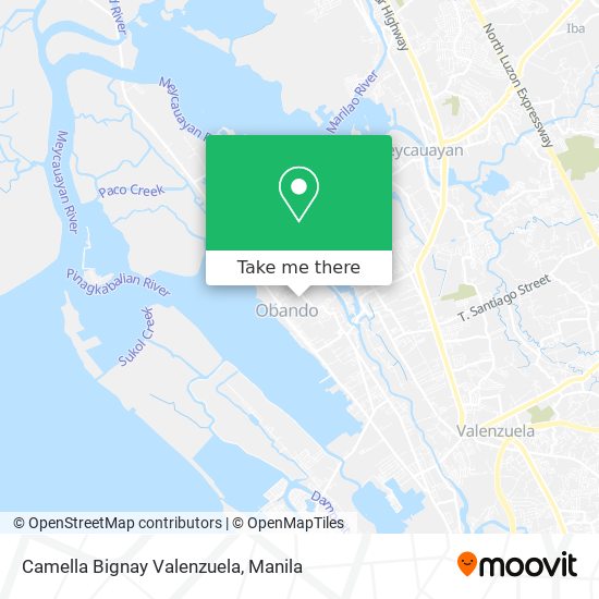 Camella Bignay Valenzuela map