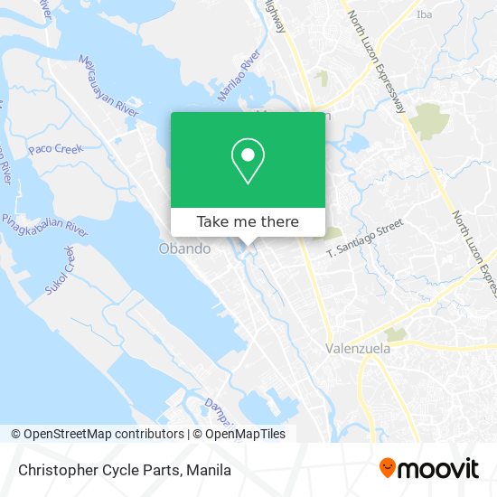 Christopher Cycle Parts map