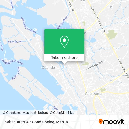 Sabas Auto Air Conditioning map