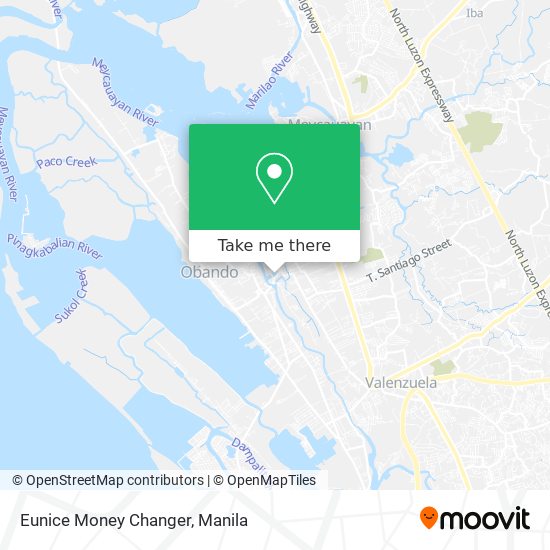 Eunice Money Changer map